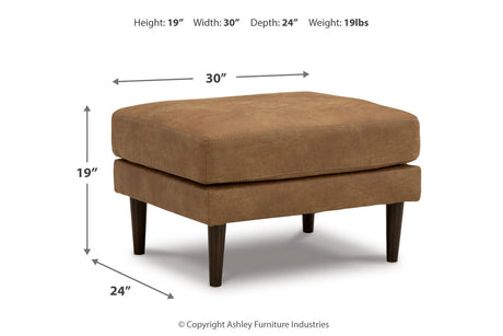 Telora Caramel Sofa, Loveseat, Chair and Ottoman from Ashley - Luna Furniture