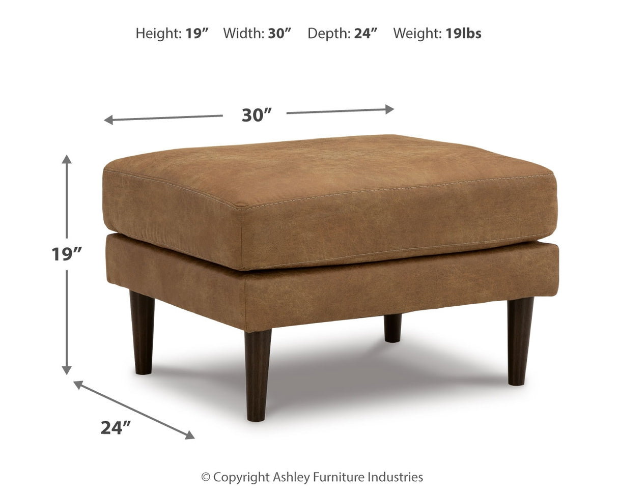 Telora Caramel Sofa, Loveseat, Chair and Ottoman from Ashley - Luna Furniture