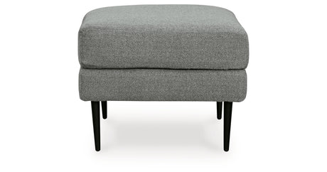 Hazela Charcoal Chair and Ottoman from Ashley Furniture - Luna Furniture