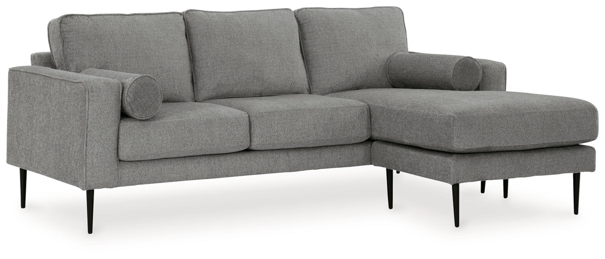 Hazela Charcoal Reversible Sofa Chaise from Ashley Furniture - Luna Furniture