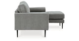 Hazela Charcoal Reversible Sofa Chaise from Ashley Furniture - Luna Furniture