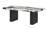 Vega Multi-Color Faux Marble 3-Piece Cocktail Set from Crown Mark - Luna Furniture