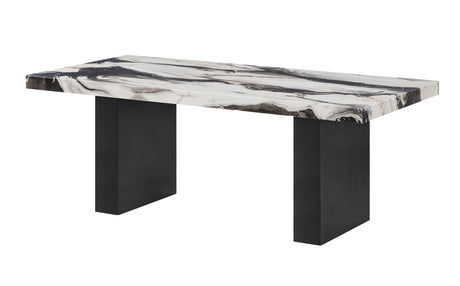 Vega Multi-Color Faux Marble 3-Piece Cocktail Set from Crown Mark - Luna Furniture