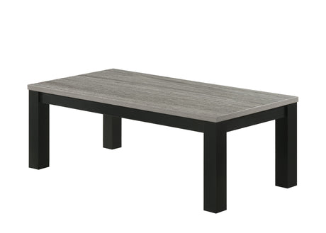 Theo Gray/Black 3-Piece Cocktail Set from Crown Mark - Luna Furniture