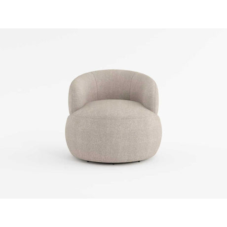 Ruvo Light Brown Swivel Accent Chair from Homelegance - Luna Furniture