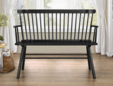 Jerimiah Spindleback Black Bench from Crown Mark - Luna Furniture