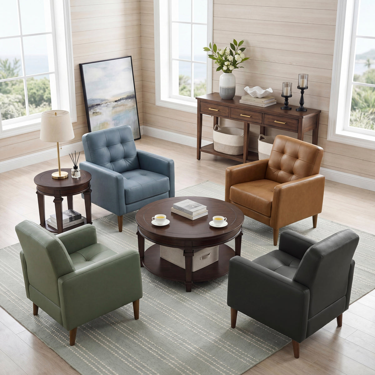 4208BLK-1 Accent Chair from Homelegance - Luna Furniture