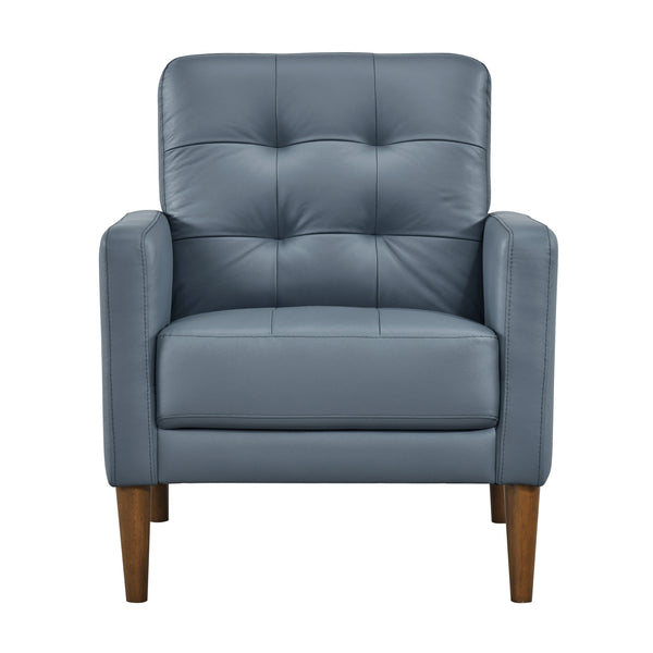 Riva Blue Accent Chair