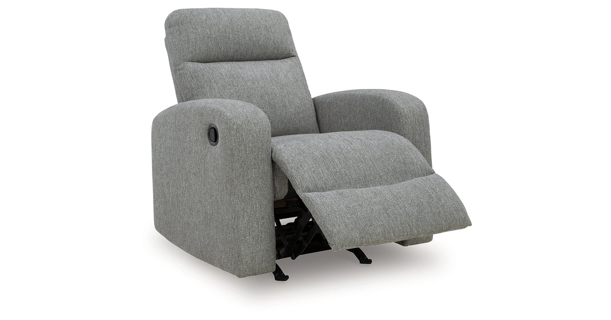 Gauntlet Sterling Recliner from Ashley Furniture - Luna Furniture