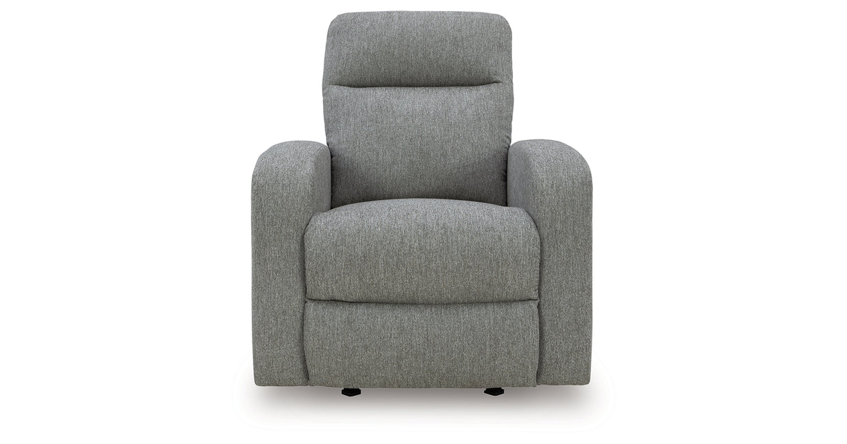 Gauntlet Sterling Recliner from Ashley Furniture - Luna Furniture