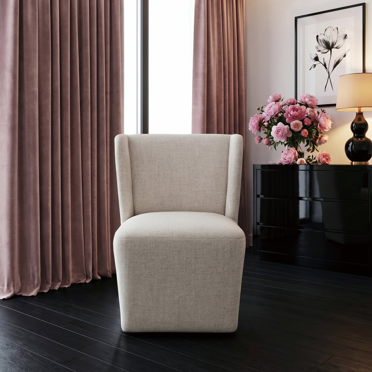 4222BEG-1 Dining Chair from Homelegance - Luna Furniture