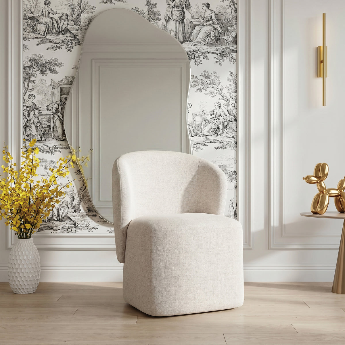 4223BEG-1 Dining Chair from Homelegance - Luna Furniture