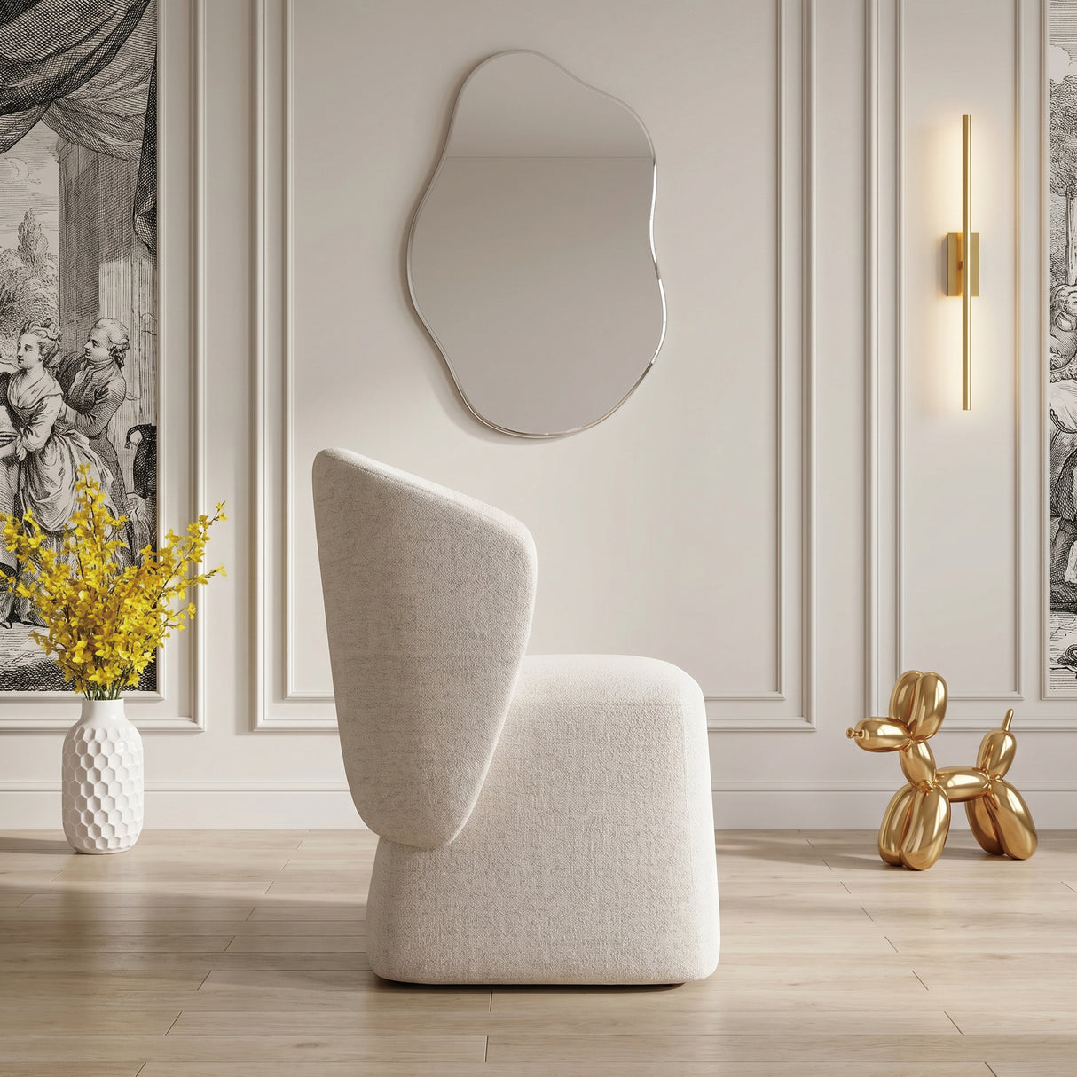 4223BEG-1 Dining Chair from Homelegance - Luna Furniture