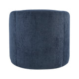 Cocoon Blue Swivel Chair from Homelegance - Luna Furniture