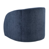 Cocoon Blue Swivel Chair from Homelegance - Luna Furniture