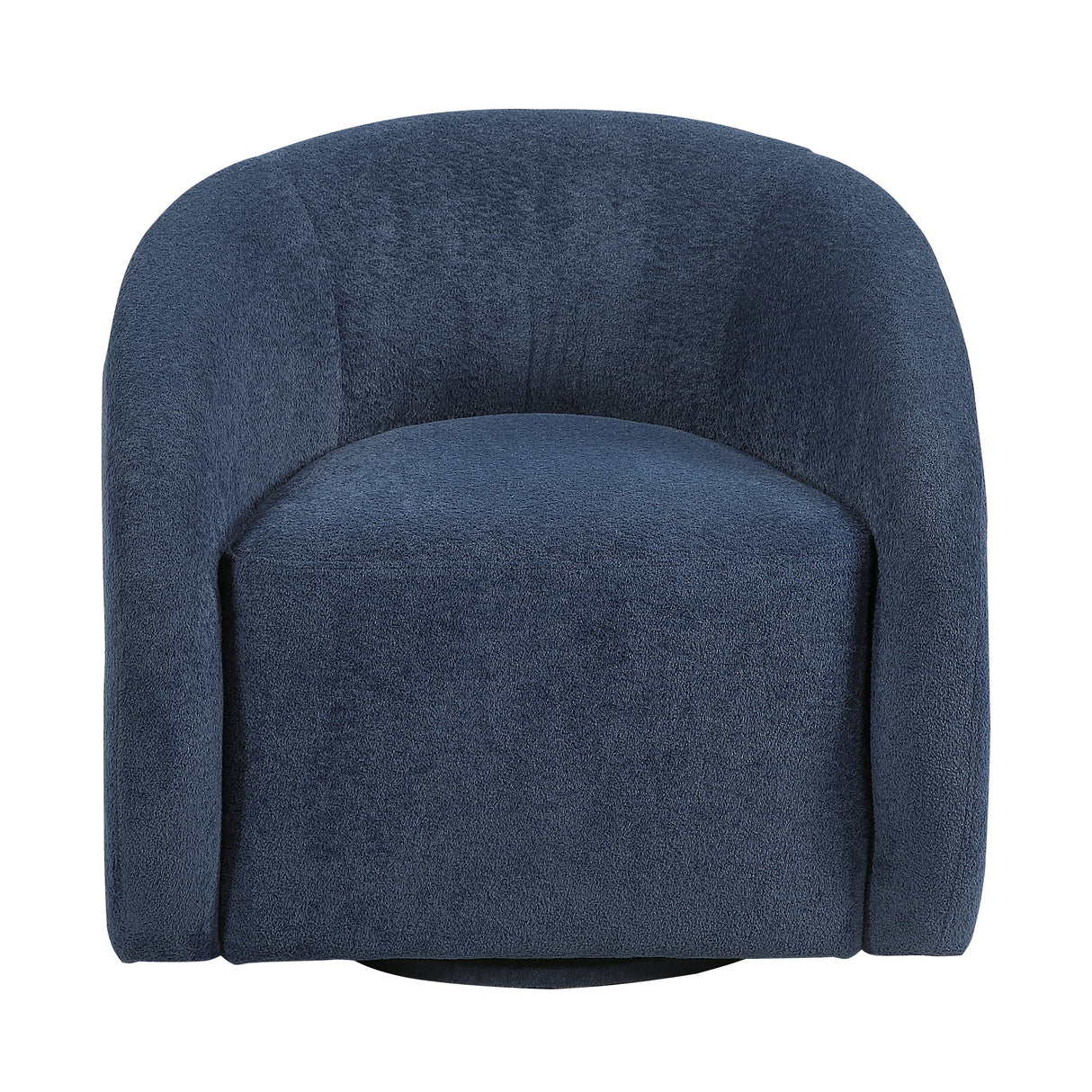 Cocoon Blue Swivel Chair from Homelegance - Luna Furniture