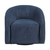 Cocoon Blue Swivel Chair from Homelegance - Luna Furniture