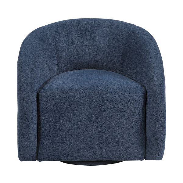 Cocoon Blue Swivel Chair