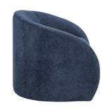 Cocoon Blue Swivel Chair from Homelegance - Luna Furniture