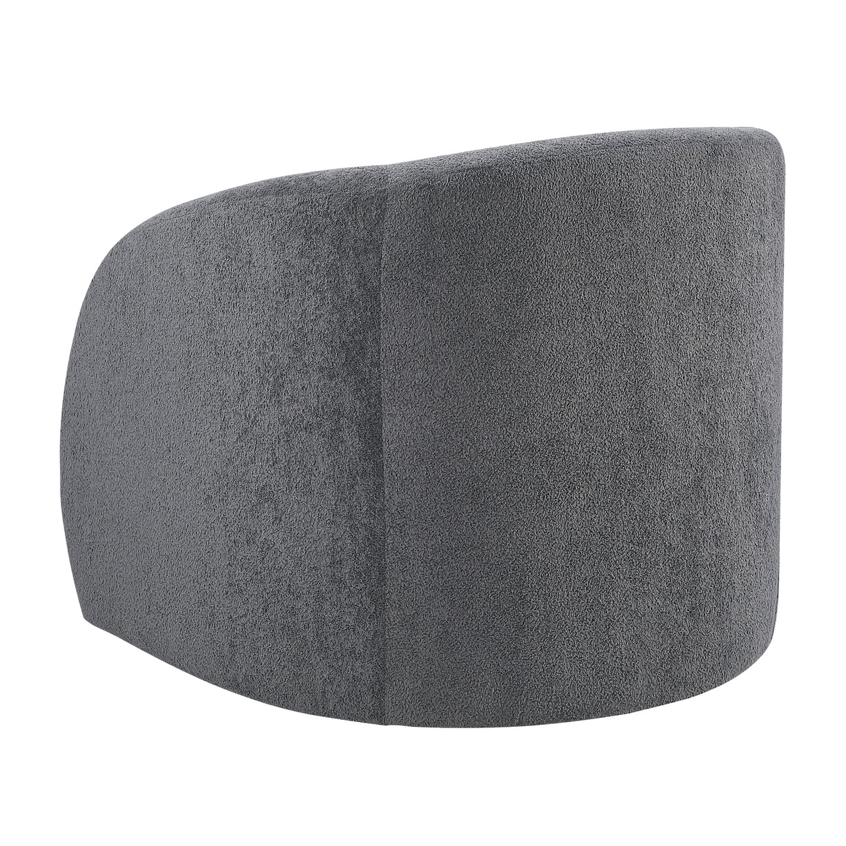 Cocoon Dark Gray Swivel Chair from Homelegance - Luna Furniture