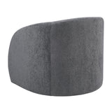 Cocoon Dark Gray Swivel Chair from Homelegance - Luna Furniture