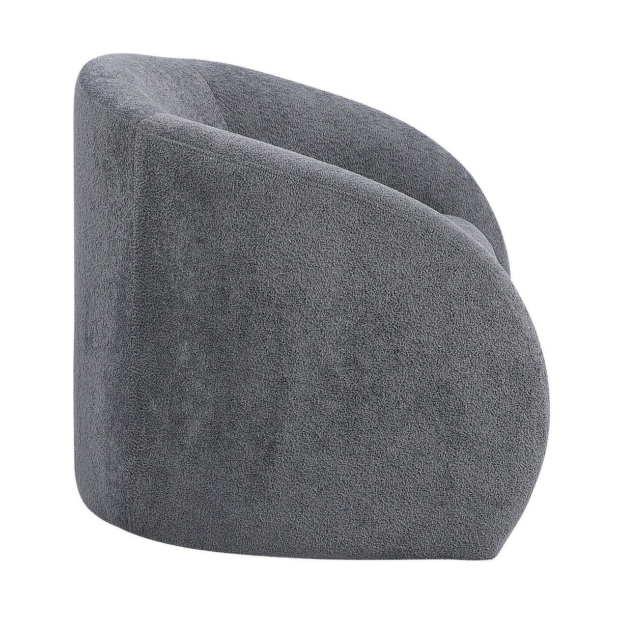 Cocoon Dark Gray Swivel Chair from Homelegance - Luna Furniture