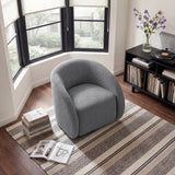 Cocoon Dark Gray Swivel Chair from Homelegance - Luna Furniture