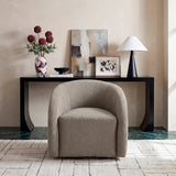 Cocoon Taupe Swivel Chair from Homelegance - Luna Furniture