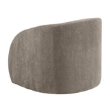 Cocoon Taupe Swivel Chair from Homelegance - Luna Furniture