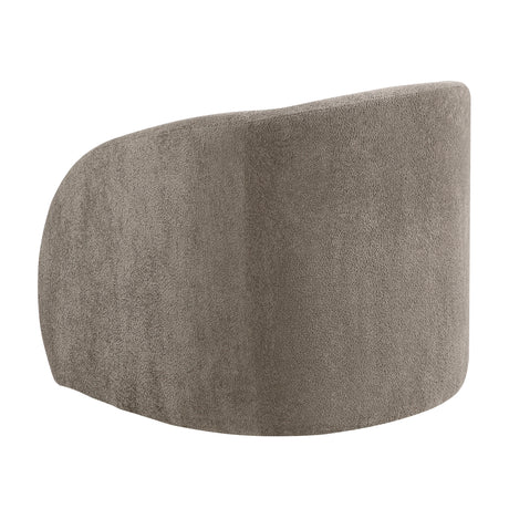Cocoon Taupe Swivel Chair from Homelegance - Luna Furniture