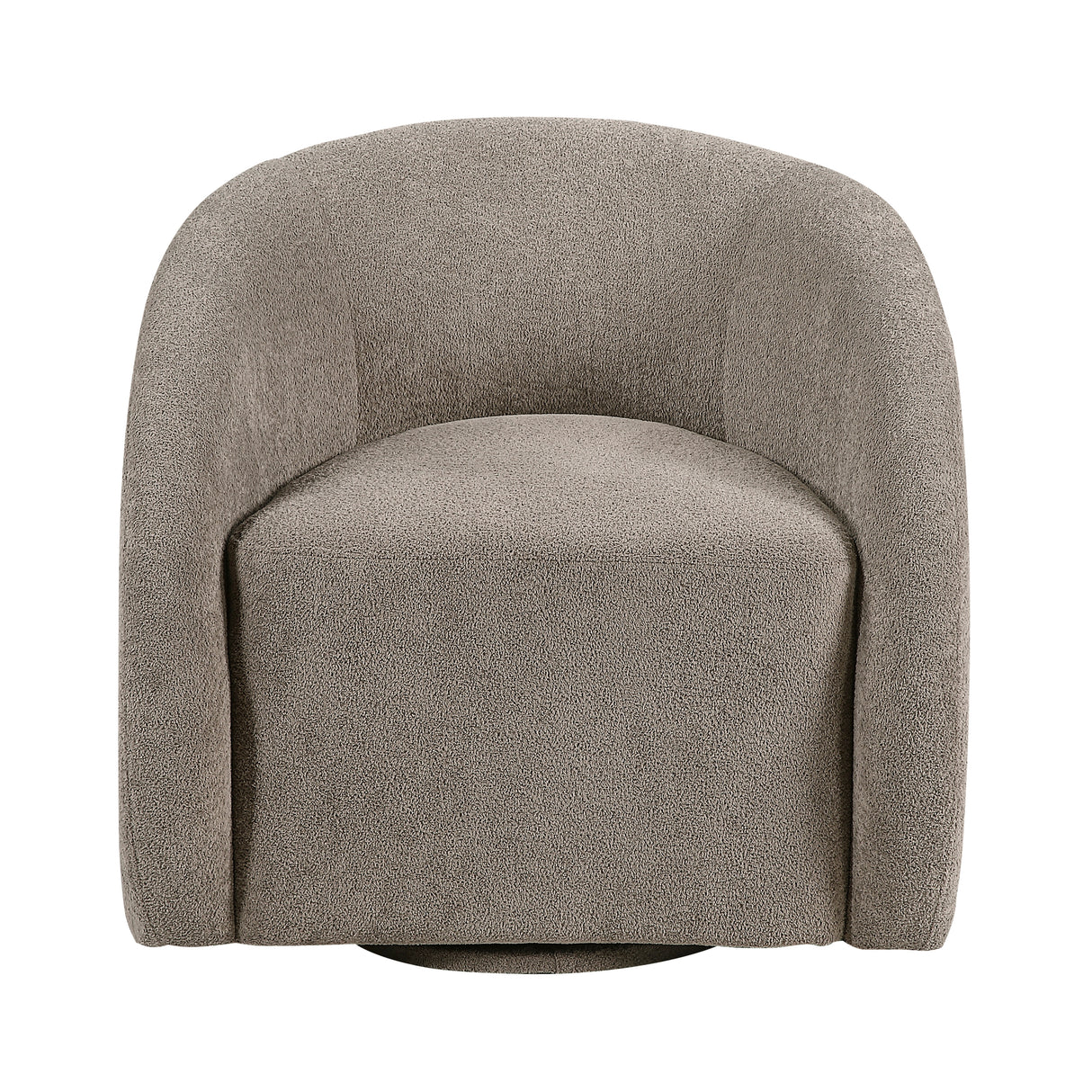 Cocoon Taupe Swivel Chair from Homelegance - Luna Furniture