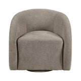 Cocoon Taupe Swivel Chair from Homelegance - Luna Furniture
