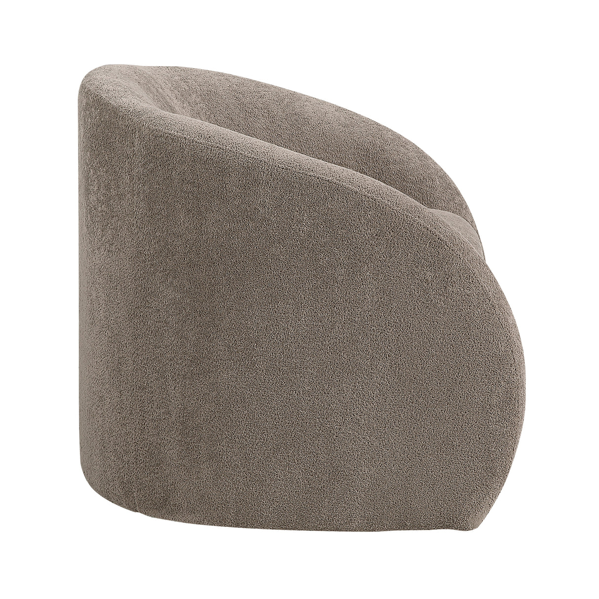 Cocoon Taupe Swivel Chair from Homelegance - Luna Furniture