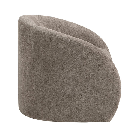 Cocoon Taupe Swivel Chair from Homelegance - Luna Furniture