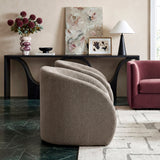 Cocoon Taupe Swivel Chair from Homelegance - Luna Furniture