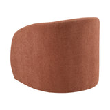 Cocoon Rust Swivel Chair from Homelegance - Luna Furniture
