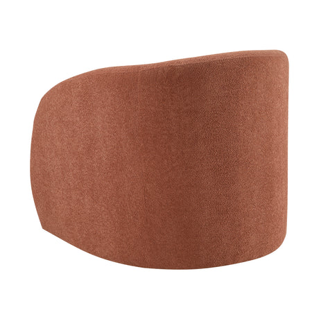 Cocoon Rust Swivel Chair from Homelegance - Luna Furniture