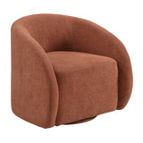 Cocoon Rust Swivel Chair from Homelegance - Luna Furniture