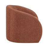 Cocoon Rust Swivel Chair from Homelegance - Luna Furniture