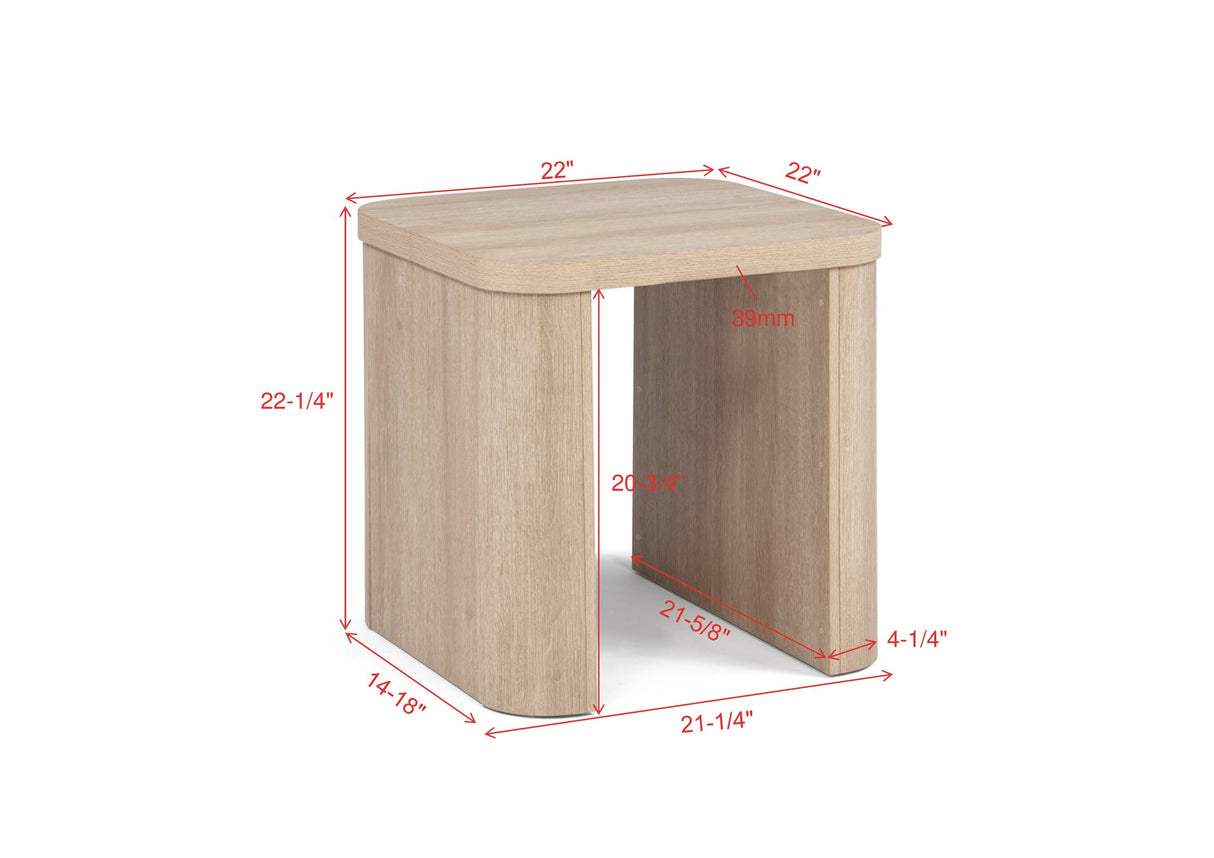 Ashton Natural 3-Piece Cocktail Set from Crown Mark - Luna Furniture