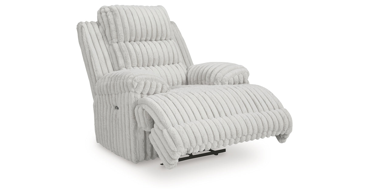 Rhines Falls Alloy Power Recliner from Ashley Furniture - Luna Furniture