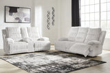 Rhines Falls Alloy Power Reclining Living Room Set from Ashley Furniture - Luna Furniture