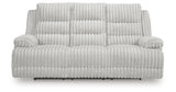 Rhines Falls Alloy Power Reclining Sofa with Drop Down Table from Ashley Furniture - Luna Furniture