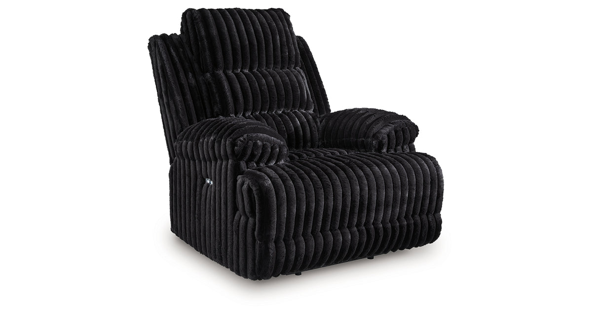 Rhine Falls Onyx Power Recliner from Ashley Furniture - Luna Furniture