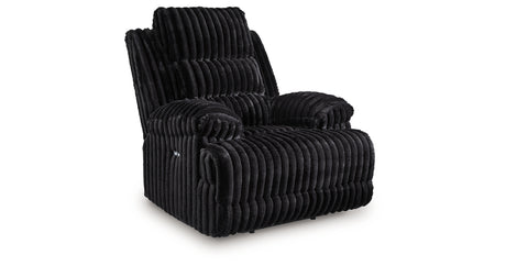Rhine Falls Onyx Power Recliner from Ashley Furniture - Luna Furniture