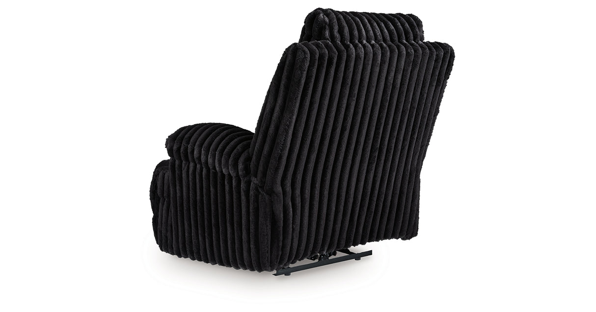 Rhine Falls Onyx Power Recliner from Ashley Furniture - Luna Furniture