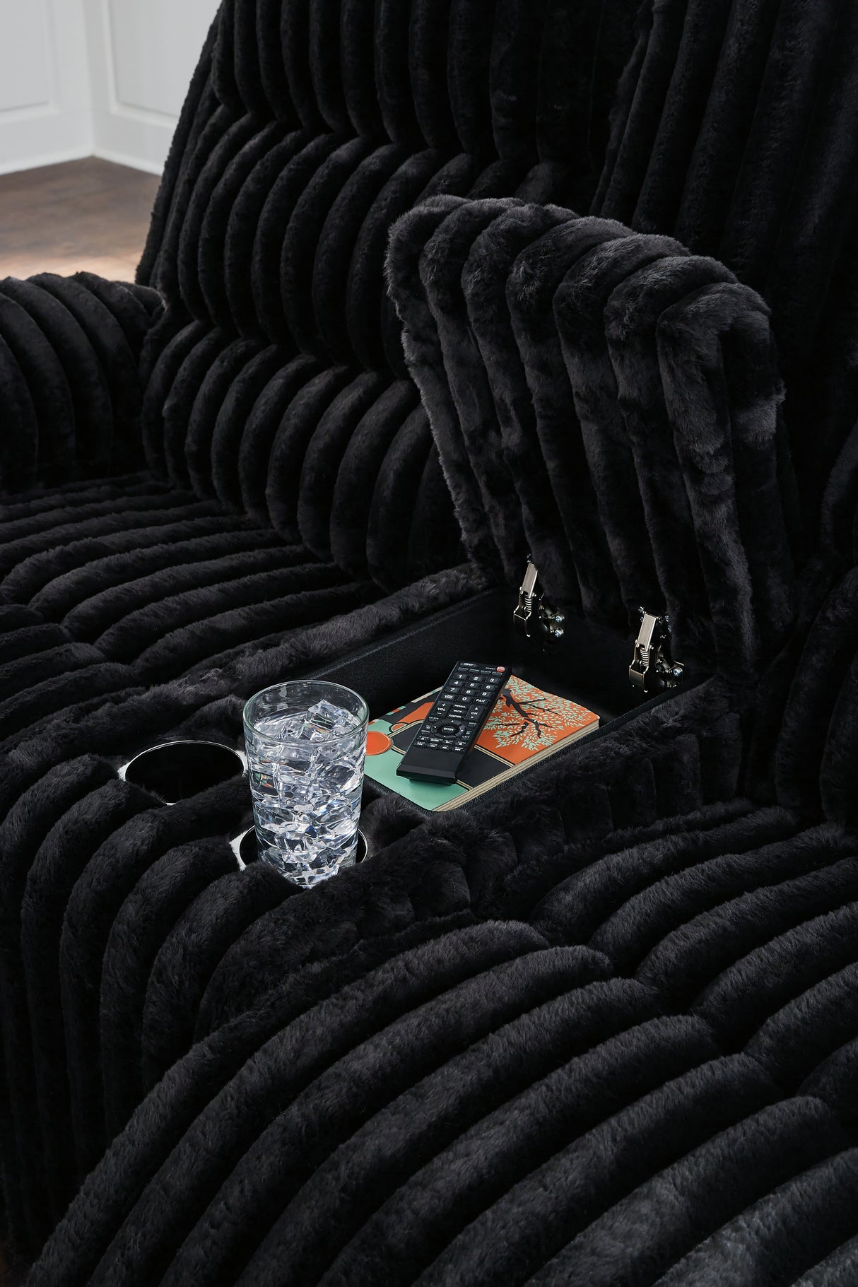 Rhine Falls Onyx Sofa and Loveseat from Ashley Furniture - Luna Furniture