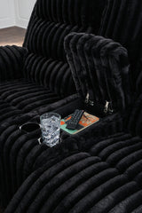 Rhine Falls Onyx Sofa and Loveseat from Ashley Furniture - Luna Furniture