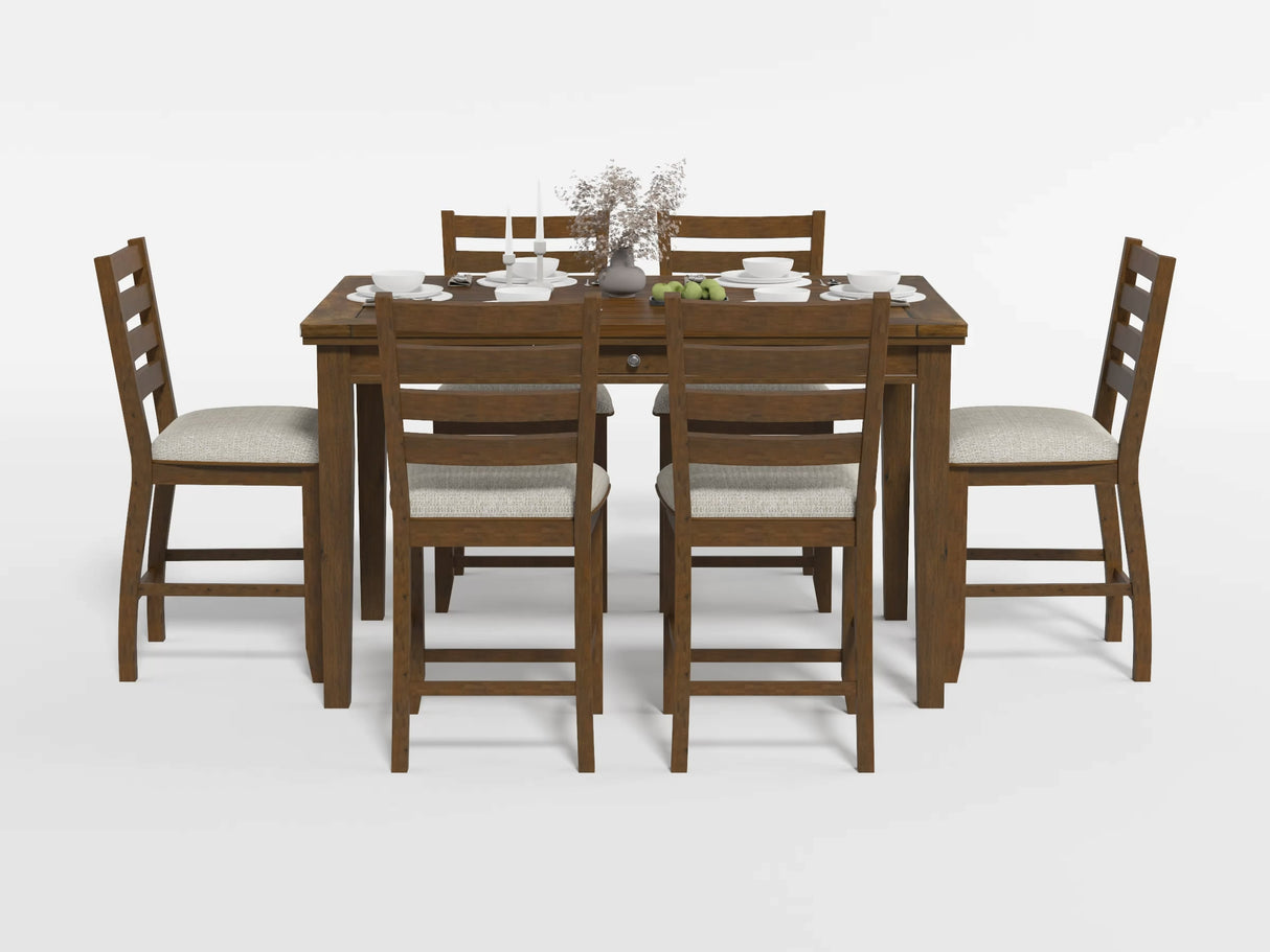 Tigard Cherry Counter Height Chair, Set of 2 from Homelegance - Luna Furniture
