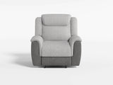 Harriette Beige/Brown Reclining Chair from Homelegance - Luna Furniture